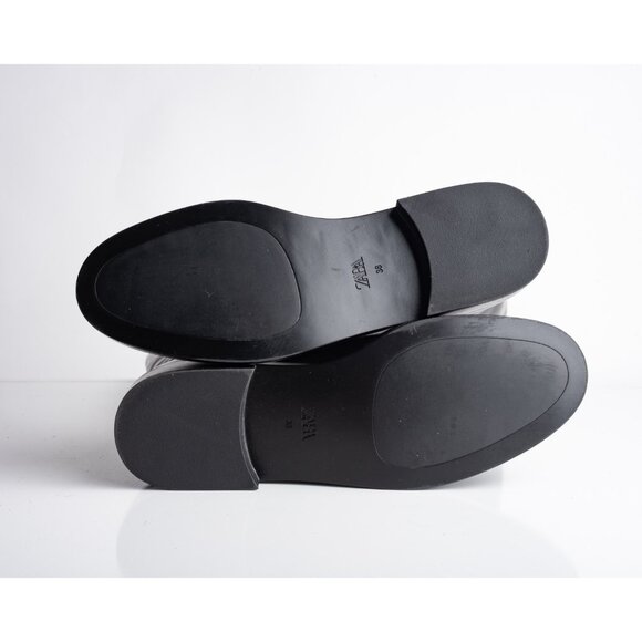 Zara Black Over the Knee Boots - Picture 8 of 8